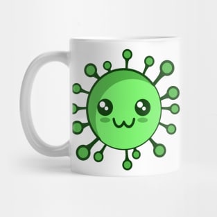 cute corona virus emoji Mug